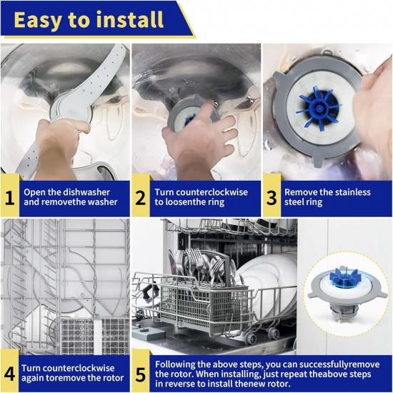 524922P Мотор насоса посудомоечной машины Подходит для ящика посудомоечной машины Fisher & Paykel Запасная часть для мотора насоса OEM Запчасти для бытовой техники Подходит для DD24 DS24 DD60 DS60