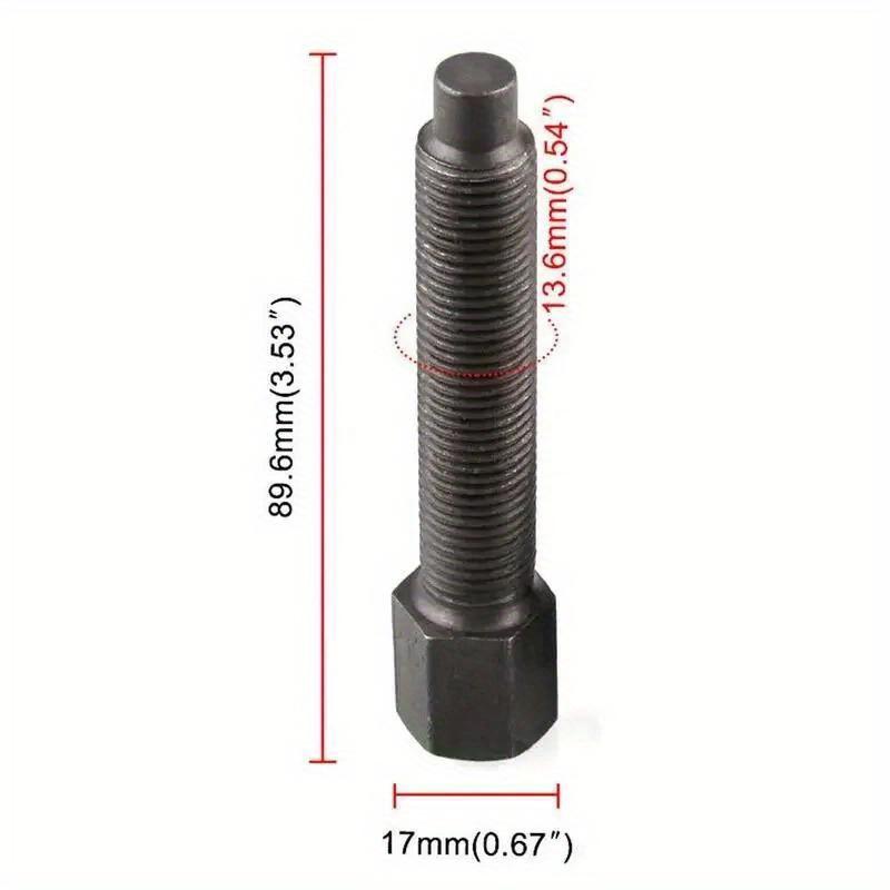 LINGXUN Engine Magneto Flywheel Puller Double-head Code Rotor Puller 24/27mm Screw Motorcycle Repair Tools