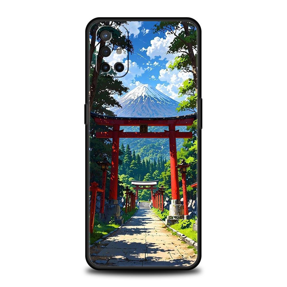 Landscape Japan Series Scenery Phone Case For OnePlus 13 12 11 10 9 8 7T Pro 13R 12R 10R 9RT 8T Nord N200 N30 2T CE 2 3 5G Cover