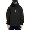 Herrenmode Einfarbig Langärmliger Kapuzenpullover mit Taschen Lässiges Erwachsenen-Sweatshirt-Oberteil