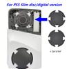 Replacement Side Case for PS5 Pro with Cooling Left and Right Top Console Panel Cover for PlayStation 5 Pro Includes Two Fan Dust Screens Vents,