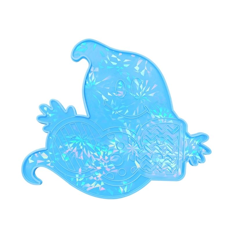 Halloween Skull Earrings Epoxy Resin Mold Silicone Molds Handmade for Doorplate Clay Jewelry Making Hanging Pendant Mold