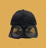 New Fashion Pilot Hat Summer Personality Glasses Baseball Cap Unisex Trend Sunglasses Baseball Cap