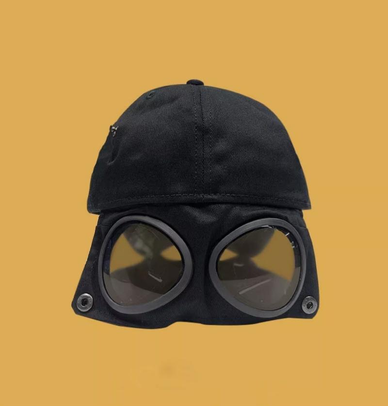 New Fashion Pilot Hat Summer Personality Glasses Baseball Cap Unisex Trend Sunglasses Baseball Cap