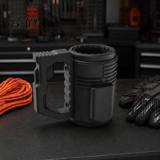 Tactical Gear for Drinks Assault Beer Can Holder, Beverage Sleeve, 3D Printed Assault-Style Cup Sleeve Insulation with Quick Reload Pop-up System 12oz