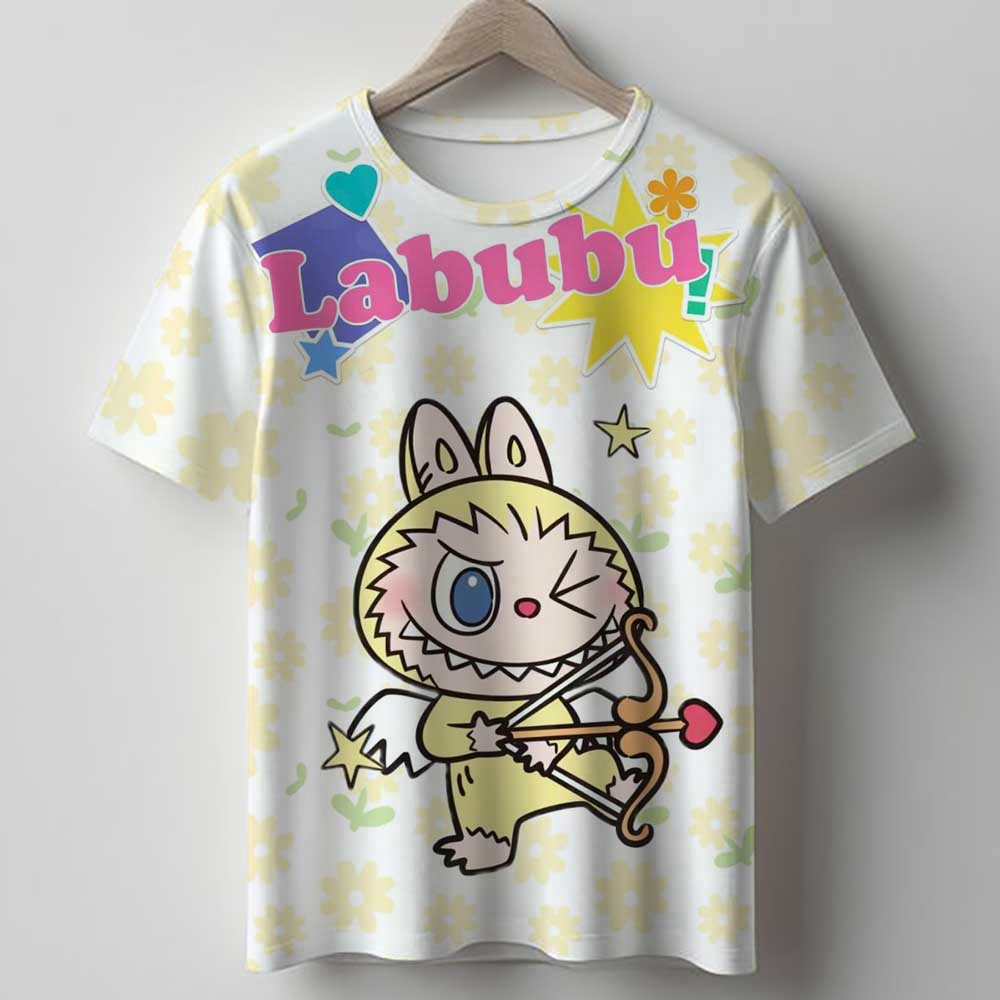 Roztomilé chlapecké dívčí oblečení Kreslená postavička Grafický potisk Dětská trička Cool Pohodlná Módní topy Dárky k narozeninové oslavě