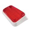 LED Flashing Rectangular Warning Light for Trucks, Ambulances, and Emergency Vehicles