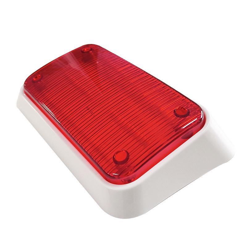LED Flashing Rectangular Warning Light for Trucks, Ambulances, and Emergency Vehicles