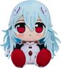 Good Smile Company Evangelion: Nuova Edizione Teatrale Rei Ayanami Lunga [Capelli Lunghi Tuta Bianca] Peluche Kuripan