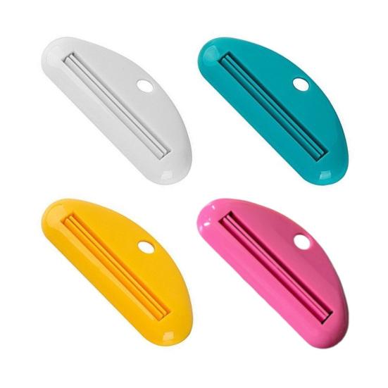 4PCS Toothpaste Squeezer, Durable ABS Toothpaste Roller, Waste Minimizing Reusable Tube Squeezer, for Home Bathroom