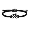 Interlaced Metal Cycling Bangle Flexible Modifiable Plan Athletic Jewelry Gift For Cycle Motorcyclists And Outdoor Quests