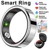 Anello Intelligente Monitoraggio Ossigeno nel Sangue Frequenza Cardiaca Sonno Smartring Impermeabile IP68 e 5ATM Modalità Multisport Smartring Uomo Donna