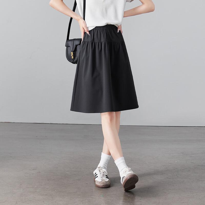 SOFSIL Pleated A-Line Skirt 28/L