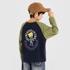Boys' Cartoon Print Long-Sleeve T-Shirt