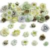18/21Pcs Multicolor Mixed 5cm Artificial Flowers Silk Rose Fake Flowers for Home Wedding Decor DIY Craft Flower Wall Accessory