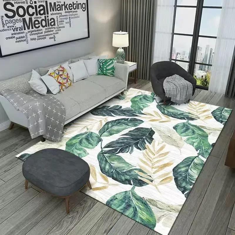 Modern Household Living Room Carpet for Home Decor Bedroom Hallway Kitchen Non-slip Mat Hotel Sofa Coffee Table Soft Area Rugs