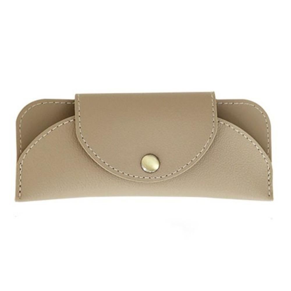 With Lanyard Sunglasses Pouch PU Leather SunGlasses Holder  Eyewear Accessories