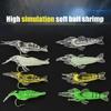 510/20Pcs Goture Shrimp Lures For Freshwater Saltwater, Luminous Shrimp Bait Set With Sharp Hook And Bead
