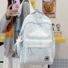 Schulrucksack neuer Mittelschüler Highschool-Tasche Damen Freizeit-Rucksack leicht, einfach, frisch und vielseitig Campus-Rucksack