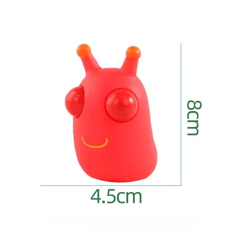 Creative Funny Releases Stress Gifts Slowly Rebounds Soft Moai Statue Squeeze Eyes Adult Kids Stress Relief Tabletop Ornament