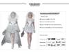 Halloween Horror Skeleton Ghost Bride Zombie Stage Costume