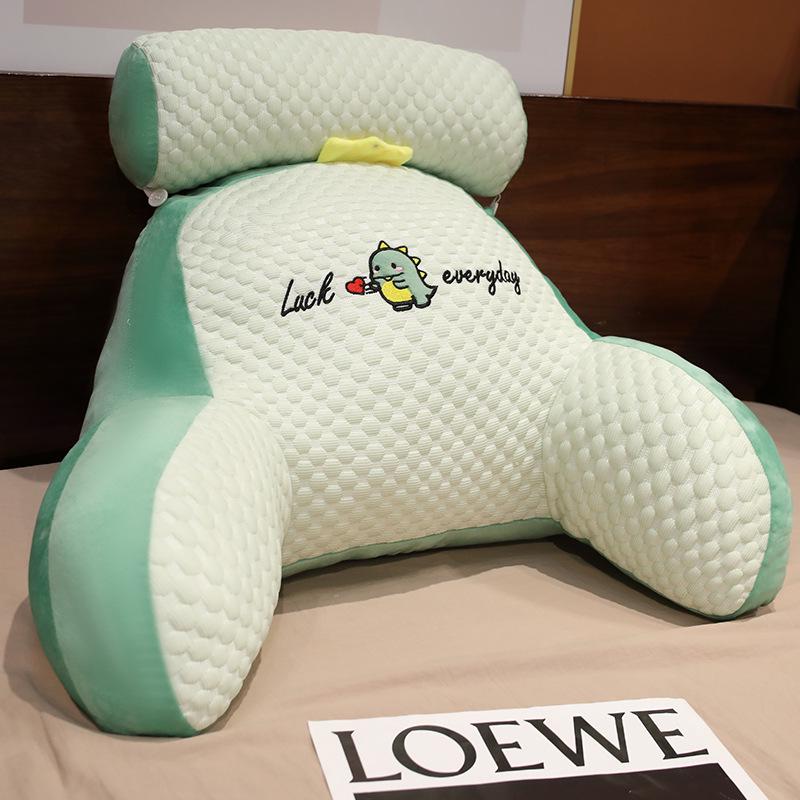 Soft Backrest Pillow for Sofa or Bed - Perfect for Waist Support and Relaxation
