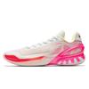 Zap 3 Cushioning, Wear Resistant Low Top Front Fork Carbon Plate Basketball Shoes Men's White Pink Orange 912531110Q-1