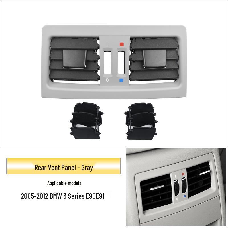 

BMW 3 Серии E90 Задняя панель воздуховода - Накладка центральной консоли седла кондиционера.