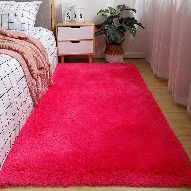 

Плюшевий килим Nordic Silk & Wool - Килим з довгим ворсом для дитячої кімнати, вітальні або зони біля дивана 80x120 cm