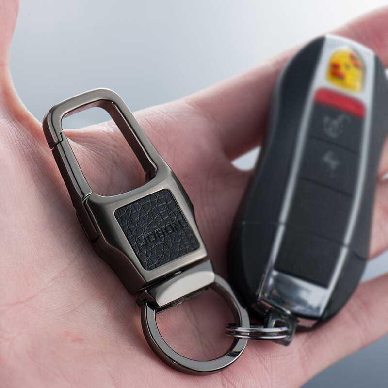 Jobon Kreativer Auto-Schlüsselanhänger – Unisex-Schlüsselanhänger und Ring zum Aufhängen an der Taille, personalisiertes Geschenk