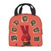 Insulated Lunch Bags 31 Minutos Comedy Merch Storage Food Box INS Trendy Cooler Thermal Lunch Box For Work