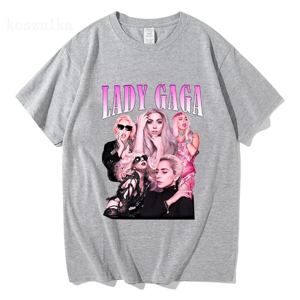 Lady Gaga Mayhem Tričko Album Móda Dámské Oblečení Retro Léto Harajuku Dámské Oblečení Oblečení pro Fanoušky Trička