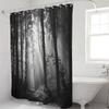 Diverse Style Shower Curtain With Hooks Easy Hang Waterproof Easy Clean For Home Hotel Apartment Bathroom