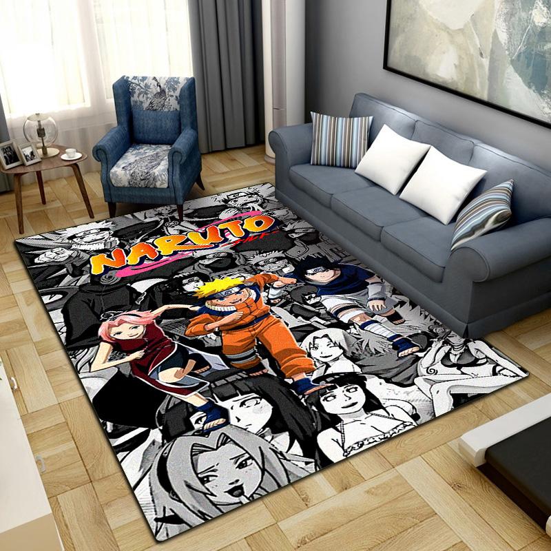 

Anime-Naruto Area Carpet for Living Room Bedroom Home Decor Cool Movie Mat Floor Mat -65 60x90cm