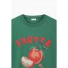 Benetton Peach Print Knit Bakpf6631