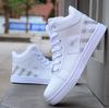 Scarpe da ginnastica alte alla moda con lacci, scarpe sportive basse, traspiranti, casual, da uomo