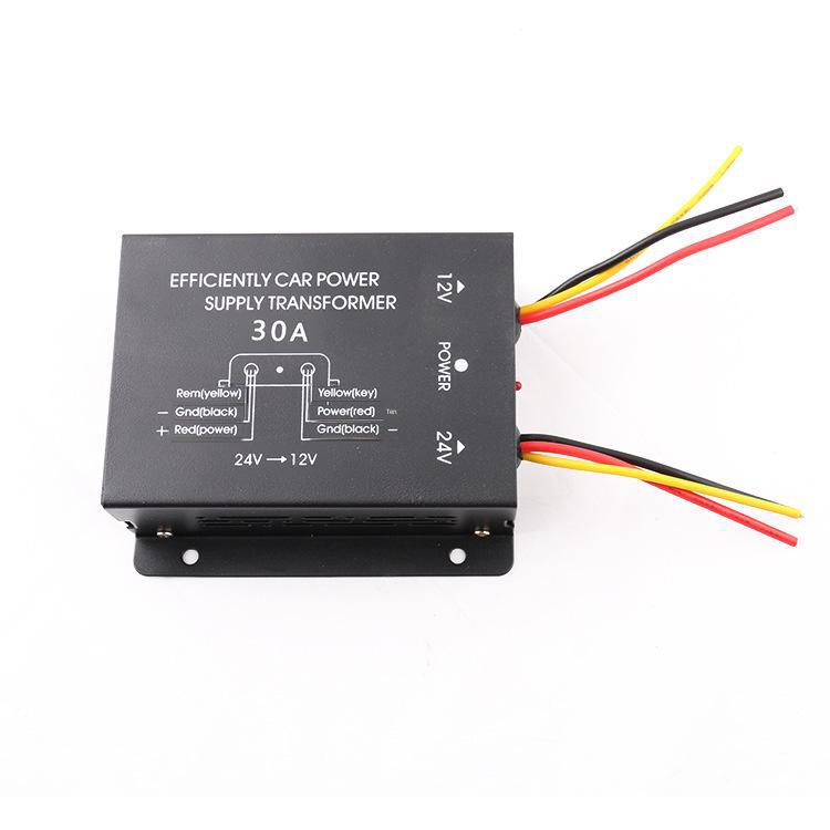 Truck & Bus Audio Power Converter 24V To 12V with Memory Inverter