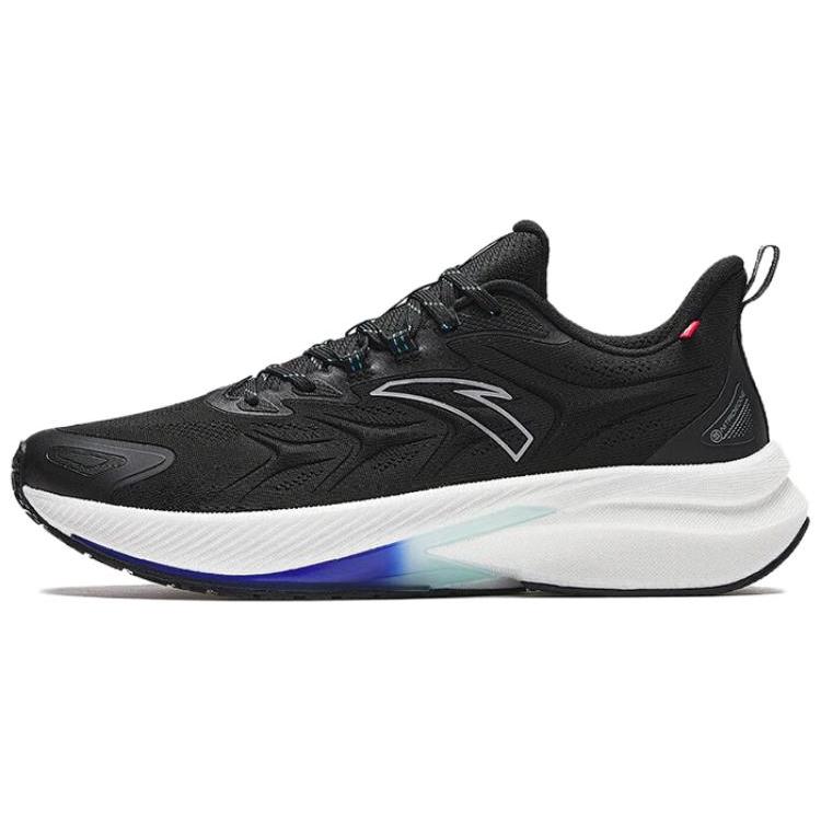 New Anta Rocket 5.0 Cushioning Wear Resistant Low Top Trail Running Shoes Men's Black Gray Color 112345523-7