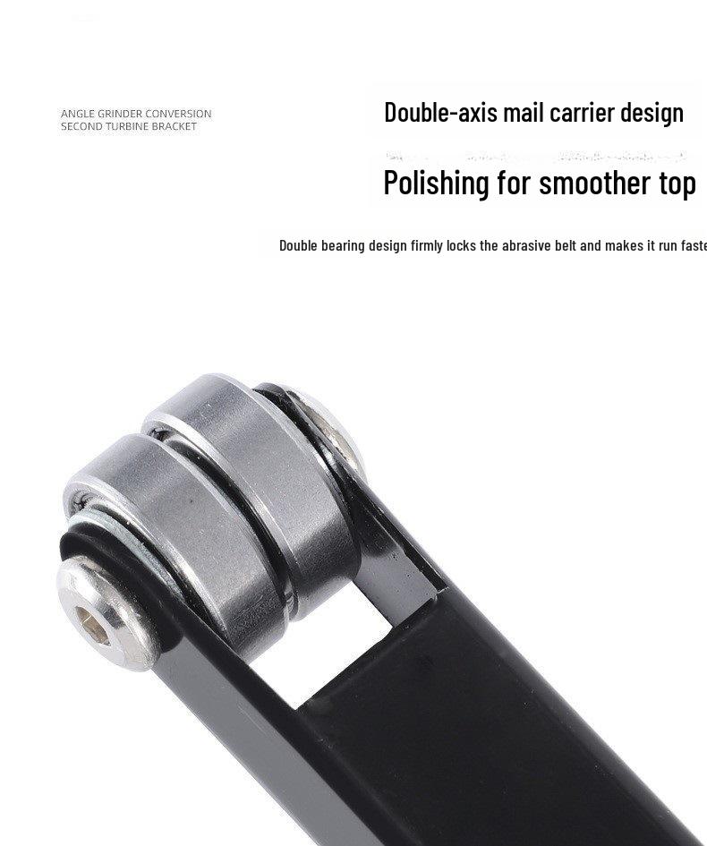 Modifizierter Winkelschleifer, Bandschleifer, elektrische Kettensäge, Minisäge, Zubehör.