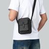 New JAGUAR Artificial Leather Crossbody Bag, Shoulder Bag Men's Black JM1221601113