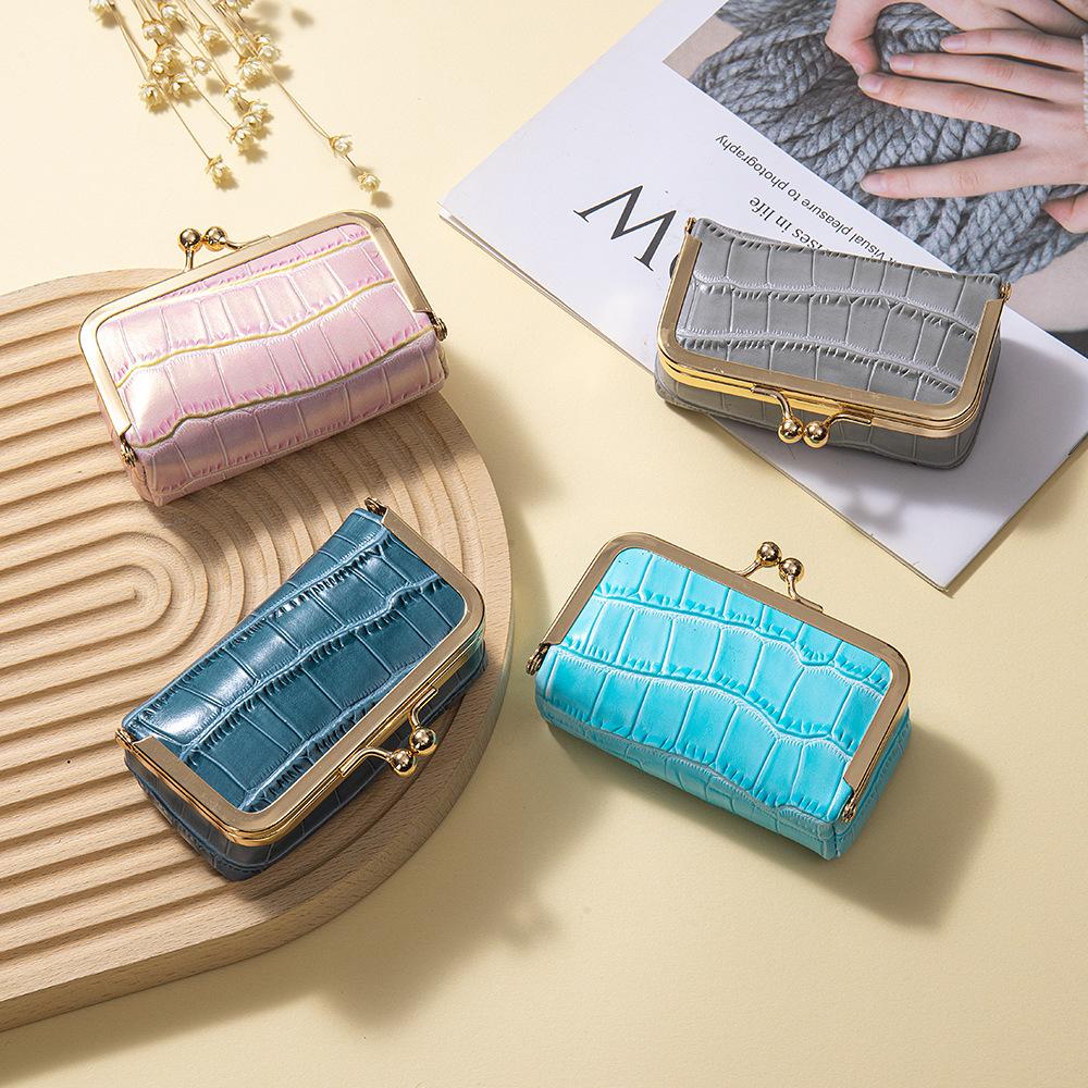 Real Leather Cosmetic Case with High-quality Appearance, Bag Storage Box, Earphone Case, Jewelry Box