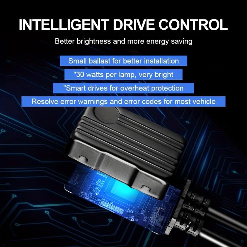 Led Headlight Bulbs, Hi/Lo Beam, 9005/Hb3 9006/Hb4 H11, 6000K White Light, 160W, Canbus Fast Cooling 80,000Hrs Lifetime For Cars