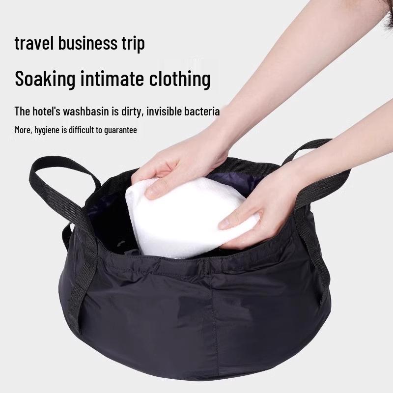 Tuban Travel Outdoor Portable Folding Basin for Foot and Face Washing