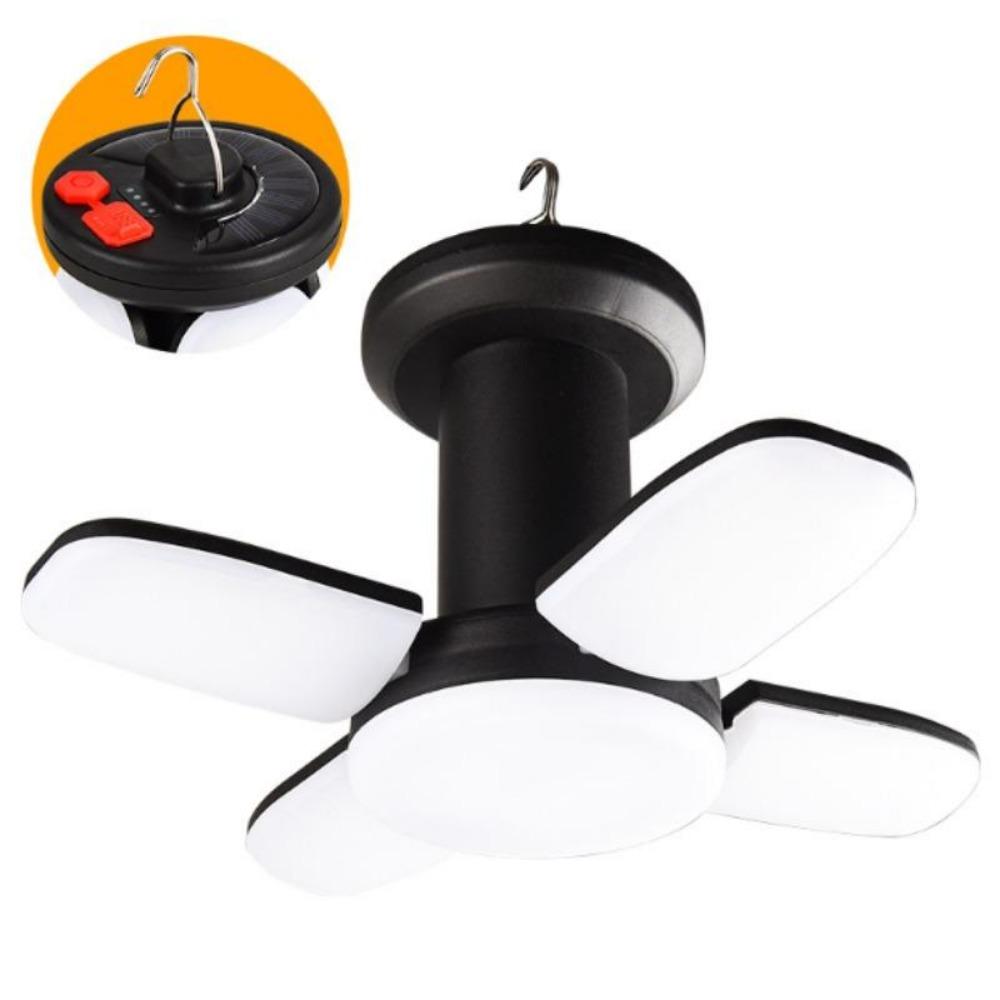 Außenbeleuchtung LED Blatt Campinglampe Hängende Notfall-Solar-USB-wiederaufladbare Zelt-Campinglichter Angel-Reise-Laternen