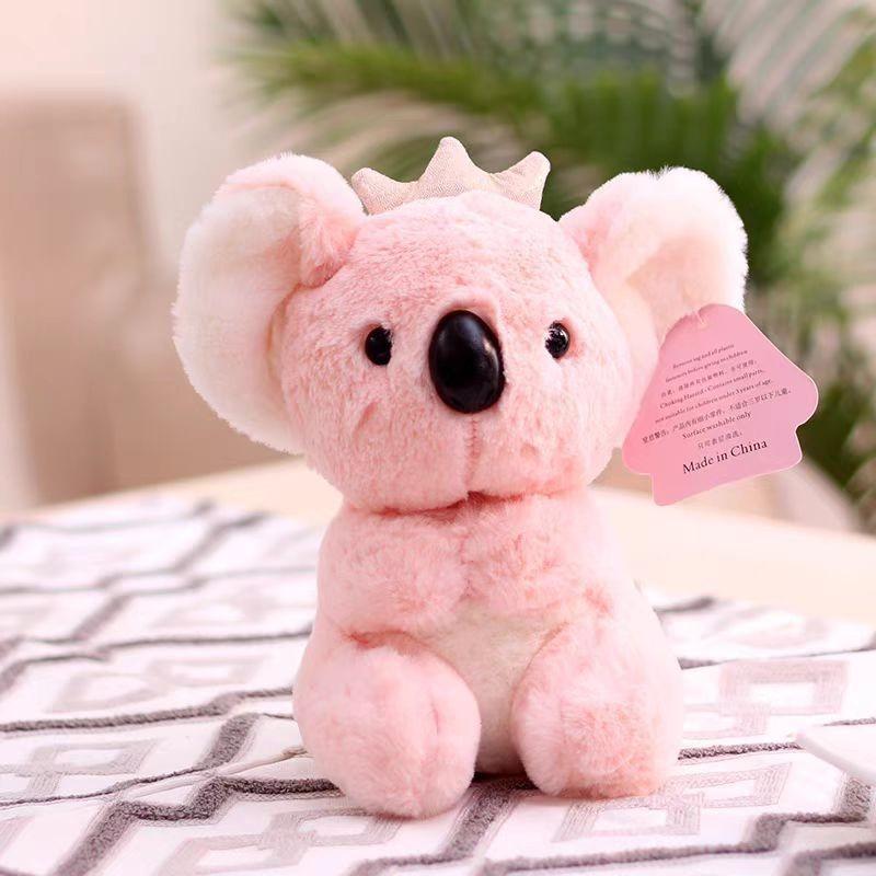 Crown Koala Cute Plush Toy Charming Cartoon Girl Children Birthday Doll Gift