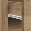 Artisan Oak Coffee Table 49 x 50 x 37 cm Engineered Wood