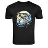 Fishing Bass Fish Graphic T Shirt Angler Fisherman Tee