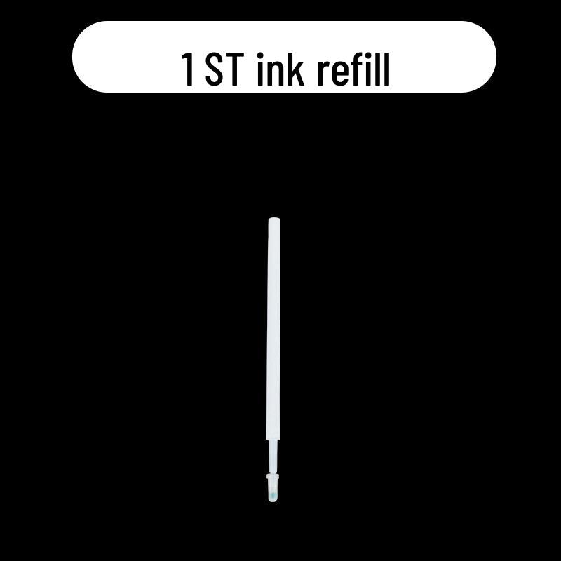 Jasmine Green White Tea Click Pen - Stylish, Quick-Drying Black Gel Pen for Students, 0.5mm 0.5mm