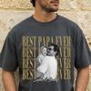 Best Papa Ever Custom Photo Shirt, Personalized Comfort Colors Tee