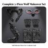 Wolf Costume Accessory Set Soft Comfortable for Cosplayers